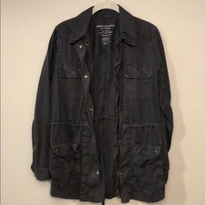 American eagle jacket - dark grey
